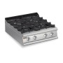 BARON - Plaque de cuisson - Top 4 feux vifs + 1/2 plaque coup de feu - Gamme QUEEN 900 - 29,2 kW