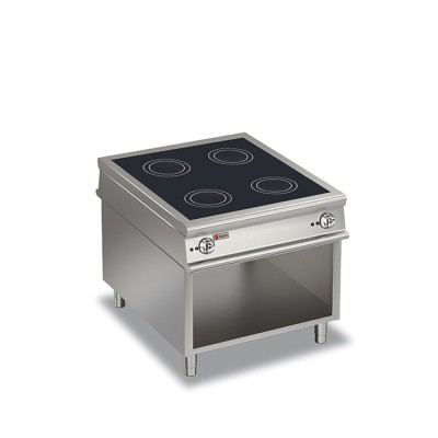 BARON - Plaque de cuisson à induction sur placard ouvert - 4 zones - Gamme 1100