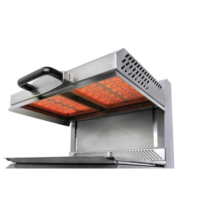 NOSEM - Salamandre électrique à plafond mobile - Grille 495 x 375 mm - 400 V