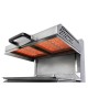 NOSEM - Salamandre électrique à plafond mobile - Grille 740 x 375 mm - 400 V - 4,5 kW - 3 zones