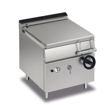 BARON - Sauteuse gaz à cuve basculante - 43 litres - Gamme QUEEN 700