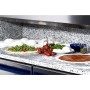 DALMEC - Table à pizza positive 0/+10°C - 396 L - 2 portes pleines - Prof. 800 - 600 x 400