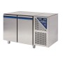 DALMEC - Table réfrigérée négative sans dessus -18/-22°C - 230 L - 2 portes pleines - Avec groupe logé