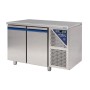 DALMEC - Table réfrigérée négative sans dosseret -18/-22°C - 300 L - 2 portes - Avec groupe logé