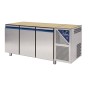 DALMEC - Table réfrigérée négative sans dessus -18/-22°C - 350 L - 3 portes - Sans groupe logé