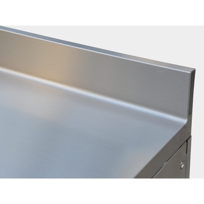 DALMEC - Table réfrigérée négative avec dosseret -18/-22°C - 460 L - 3 portes - Sans groupe logé