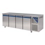 DALMEC - Table réfrigérée positive 0/+10°C - 630 L - 4 portes - Groupe logé