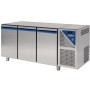 DALMEC - Table réfrigérée positive - Sans groupe - 606 L - 3 portes pleines - P. 800 - 600x400 - Sans dessus