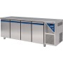 DALMEC - Table réfrigérée positive 0/+10°C - 816 L - 4 portes pleines - Prof. 800 - 600 x 400