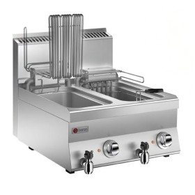 BARON - Friteuse électrique professionnelle - 2 cuves