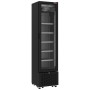 DIAMOND - Vitrine ventilée positive 221 litres NOIRE