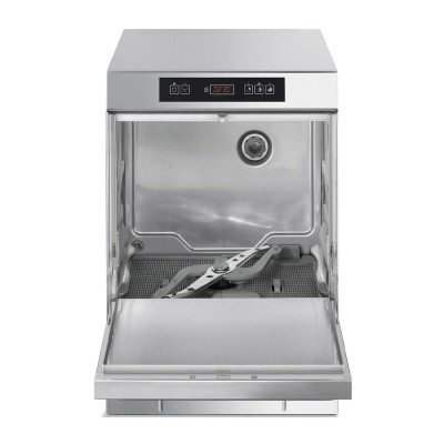 SMEG - Lave-verres sous-plan Ecoline 400x400 mm hauteur compacte pompe de vidange