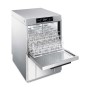 SMEG - Lave-verres sous-plan Pura 400x400 mm pompe de vidange récupération vapeur