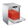 SMEG - Lave-vaisselle frontal pour plaques Pura 500 x 500 et 600 x 400 mm pompe de vidange adoucisseur