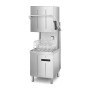 SMEG - Lave-vaisselle à capot Ecoline 500 x 500 mm commandes électroniques récupération vapeur