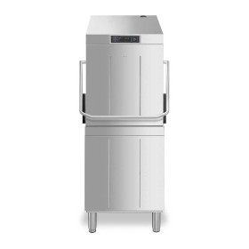 SMEG - Lave-vaisselle à capot Easyline 500 x 500 mm commandes électroniques récupération vapeur