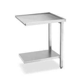 SMEG - Table de sortie lisse avec étagère basse utilisable des 2 côtés L. 700 mm