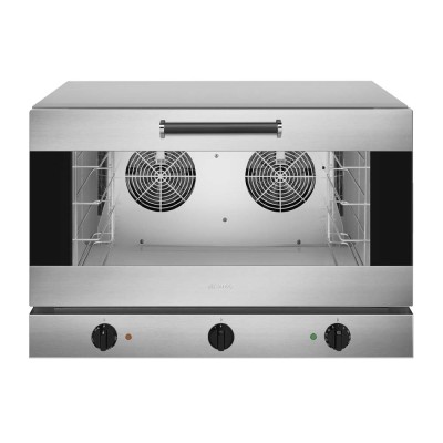 SMEG - Four à convection 4 niveaux 600 x 400 mm électromécanique porte abattante