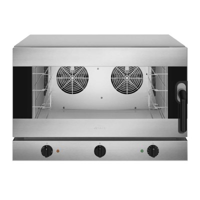 SMEG - Four à convection 4 niveaux 600 x 400 mm électromécanique ferrage à gauche