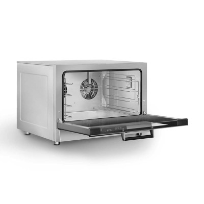 SMEG - Four à convection 4 niveaux 600 x 400 mm électronique porte abattante