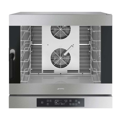 SMEG - Four à convection 6 niveaux 600 x 400 mm électronique ferrage à droite