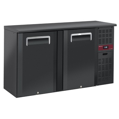 DIAMOND - Refroidisseur de bouteilles 2 portes, 320 litres, pieds réglables