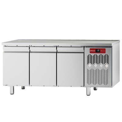 DIAMOND - Table frigorifique, ventilée, 3 portes GN 1/1