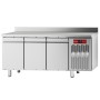 DIAMOND - Table frigorifique murale, ventilée, 3 portes GN 1/1, 405 litres