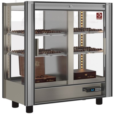 DIAMOND - Vitrine réfrigérée chocolat Lt. 216 - Traversant - Modulable