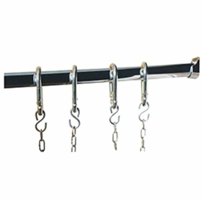 DIAMOND - Kit charcuterie barre inox et 4 crochets (complémentaire)