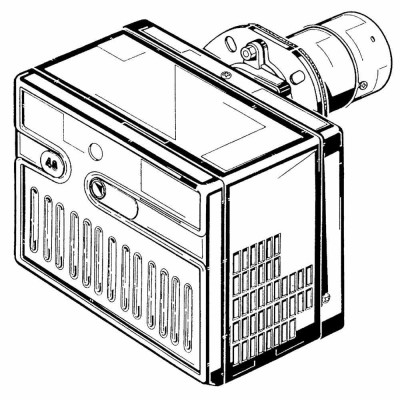 DIAMOND - Brûleur gaz naturel/GPL pour FRM/4G-L & FRM/4G-F
