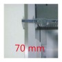 DIAMOND - Cellule de congélation rapide TOUCH SCREEN 10 x GN 1/1 ou 600x400 (40-25 Kg) ferrage à gauche