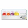 POLAR - Saladette réfrigérée capacité 3 GN 1/3 & 1 GN 1/2 parois en verre