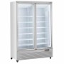 DIVERSO - Déclassé - Vitrine frigorifique verticale 2 portes 1085 L blanche