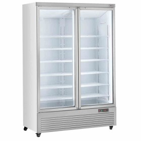 DIVERSO - Déclassé - Vitrine frigorifique verticale 2 portes 1085 L blanche
