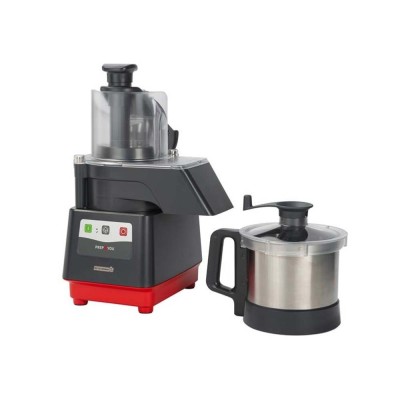 DITO SAMA - Combiné coupe-légumes/cutter mélangeur 3,6 L Prep4You TRK36 cuve inox 1500 tr/min