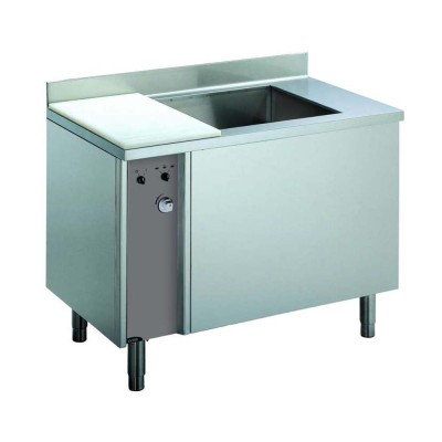 DITO SAMA - Lave légumes 300 L à cuve fixe 10-40 kg cycle de lavage manuel