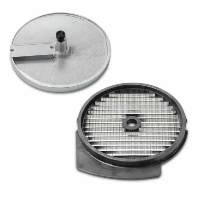 DITO SAMA - Kit macédoine 10 mm (trancheur aluminium 10 mm, gille 10x10 mm) (diam. 175 mm)