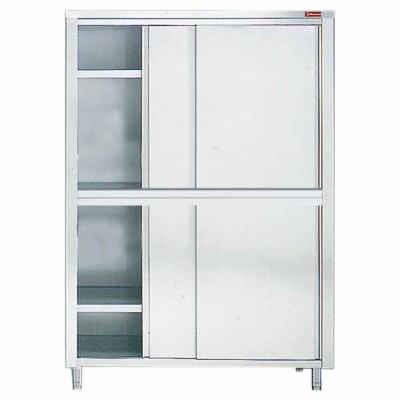 DIAMOND - Déclassé - Armoire de rangement neutre 2000 mm