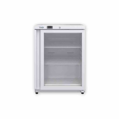 SOFRACOLD - Armoire réfrigérée positive - Finition blanche - Porte vitrée - 200 L