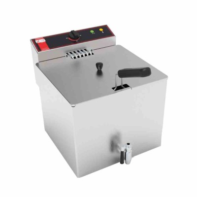 SOFRACA - Friteuse électrique à poser - SOFRA-FRYERS - 1 cuve de 12 L