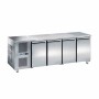 SOFRACOLD - Table réfrigérée positive GN 1/1 - 4 portes - P. 700 mm - Groupe à gauche