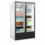 TEFCOLD - Réfrigérateur vitré 2 portes à portes battantes 652 L