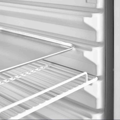 DIAMOND - Frigo ventilé 525 L vitrée GN 2/1 + 600x400 acier inox