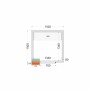 TEFCOLD - Kit rayonnage pour chambre froide CRPF1515