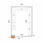 TEFCOLD - Kit rayonnage pour chambre froide CRPF2130