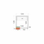 TEFCOLD - Kit rayonnage pour chambre froide CRPF1212 / CRPF1215