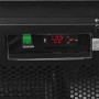 TEFCOLD - Armoire froide négative 3 portes vitrées noire 1090 L