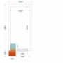 TEFCOLD - Chambre froide négative 1500 x 3000 x 2200 mm isolation 120 mm