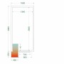 TEFCOLD - Chambre froide positive 1500 x 3000 x 2200 mm isolation 80 mm